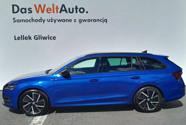 Skoda Octavia cena 119700 przebieg: 42596, rok produkcji 2021 z Gliwice małe 277